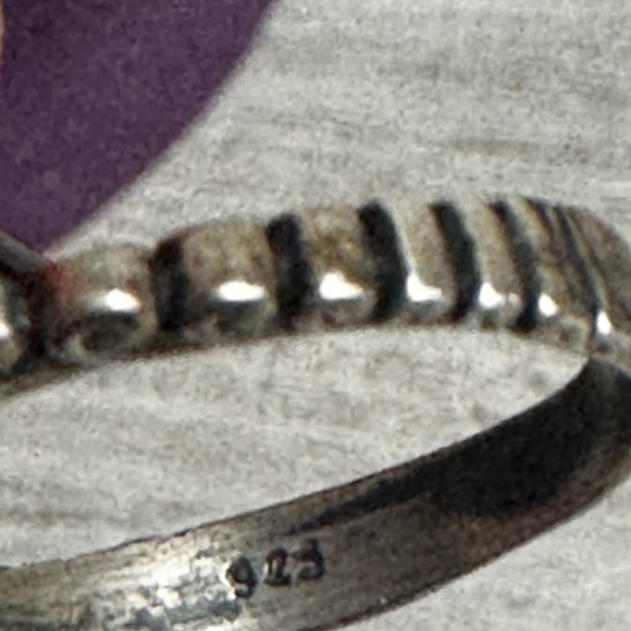 925 Sterling Silver  set of 3 vintage emerald earrings, ring & pendant - Picture 8 of 14